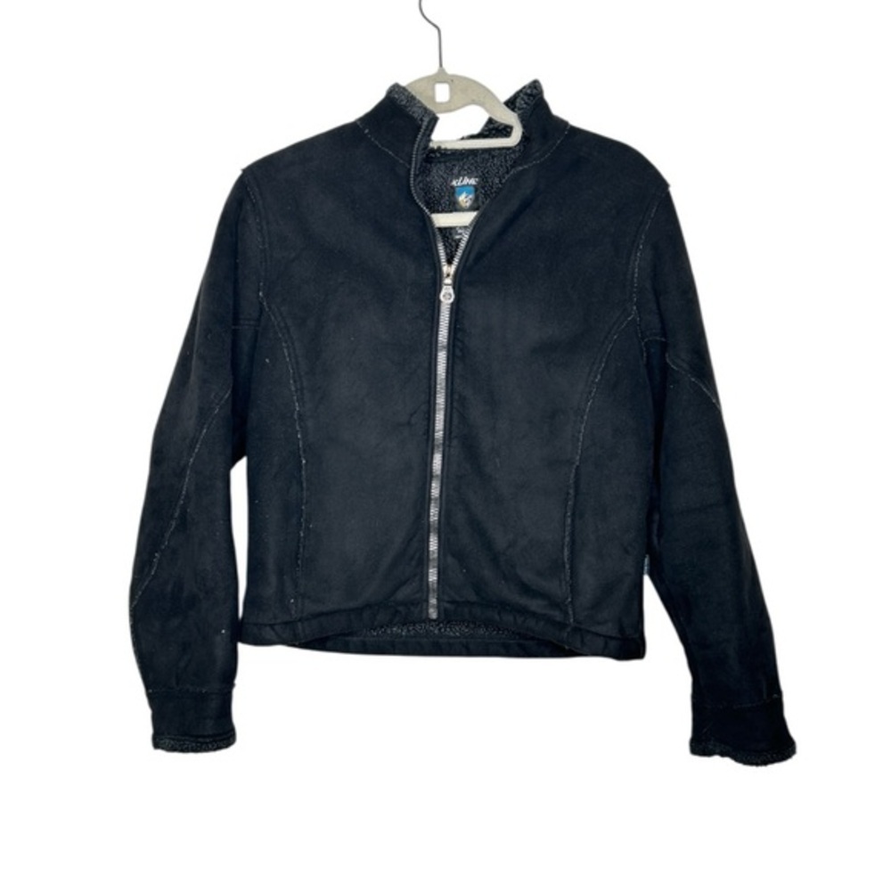 KUHL Women's Black Fleece-Lined Zip Jacket – Size Medium